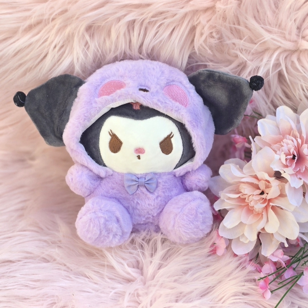 Cute Kuromi Sanrio Purple Plush